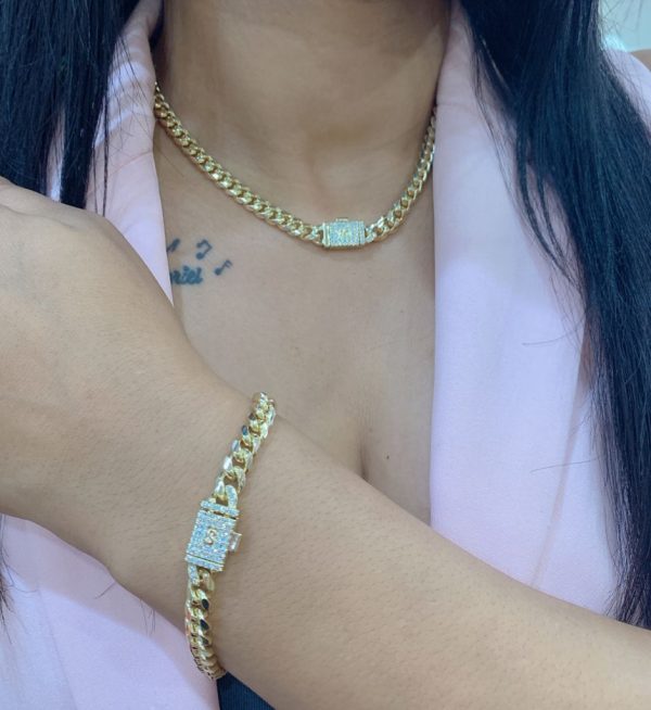 Set de Chocker Mónaco con brazalete