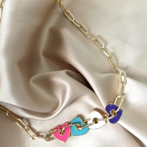 Chocker Slabon, multi color coloración full colors
