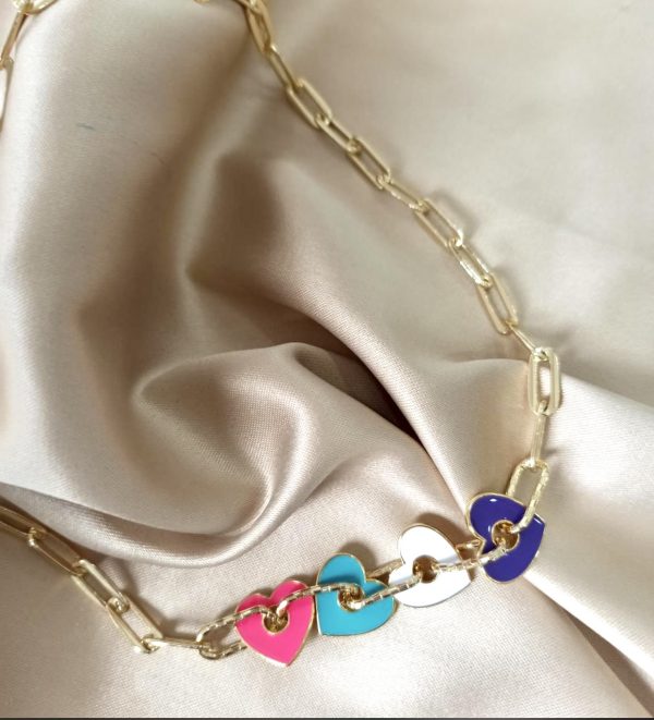 Chocker Slabon, multi color coloración full colors